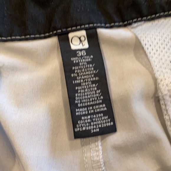 Mens OP Plaid Shorts (Size 36) - Picture 3 of 4